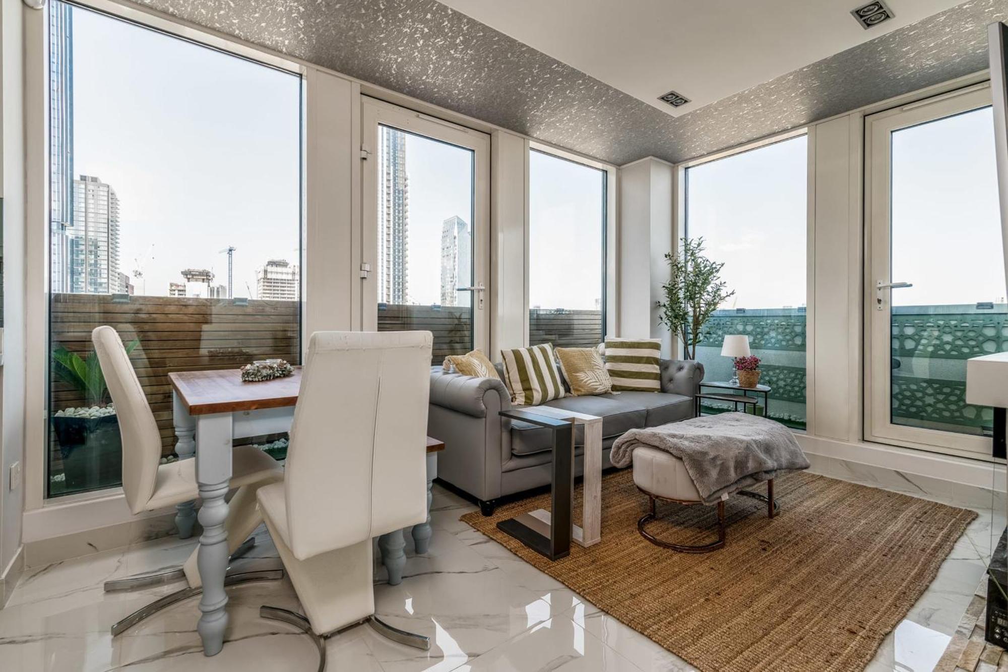 Canary Wharf Retreat With Free Secure Parking London Luaran gambar